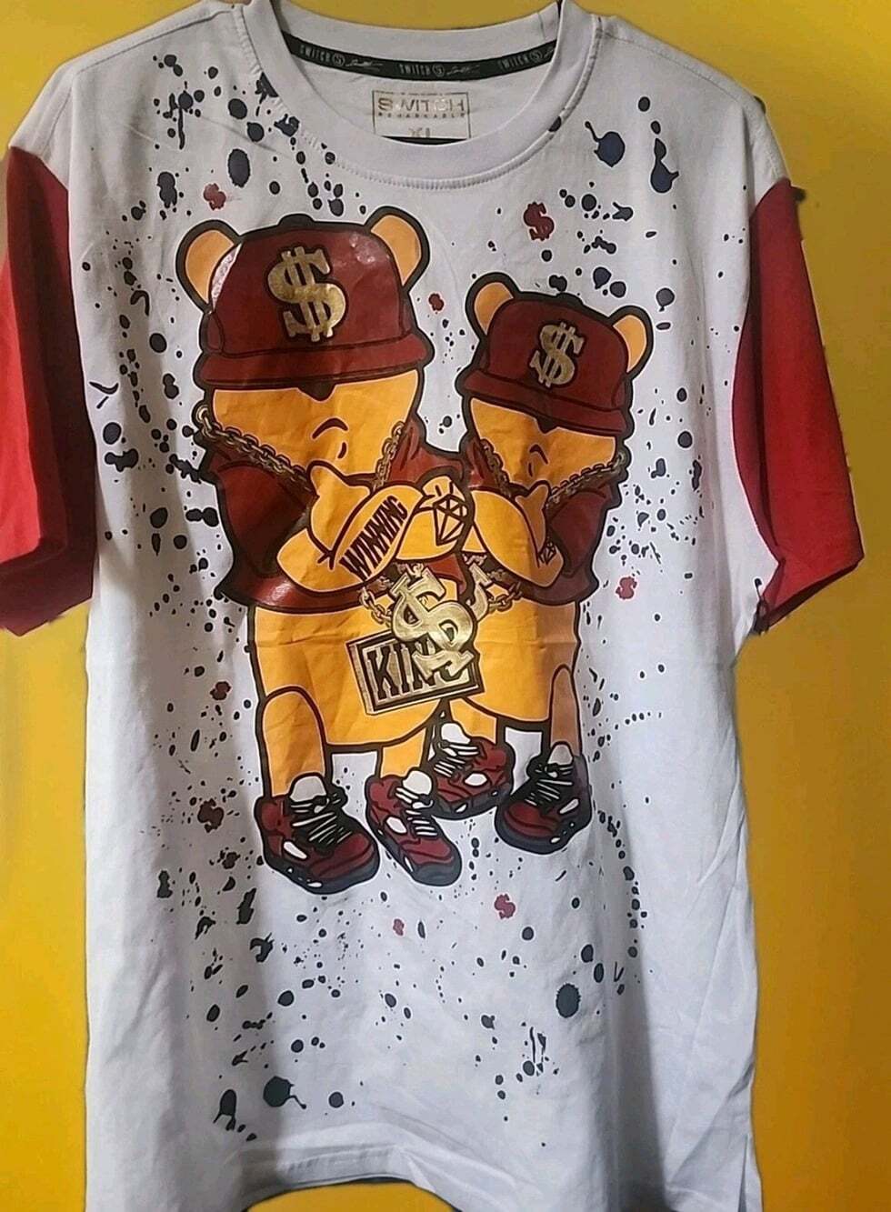 SWITCH REMARKABLE Winning King Legendary T-SHIRT XL Graffiti Limited Edition Cr6